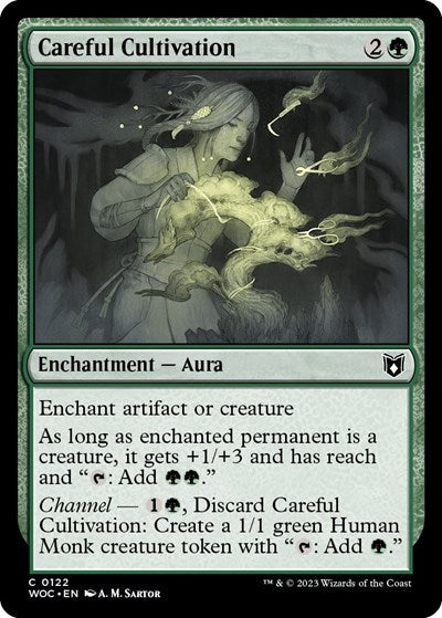 Careful Cultivation (Commander: Wilds of Eldraine) Light Play