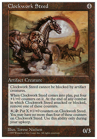 Clockwork Steed (5th Edition) Light Play