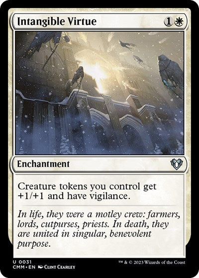 Intangible Virtue (Commander Masters) Light Play