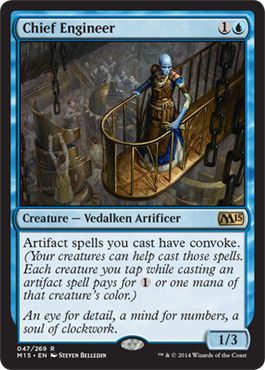 Chief Engineer (Magic 2015 Core Set) Light Play