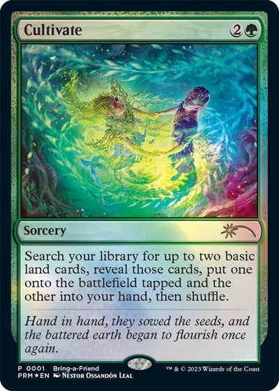 Cultivate (Bring-a-Friend Promo) (Promos: Unique and Miscellaneous) Light Play Foil