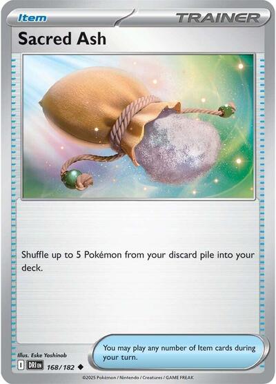 Sacred Ash (SV10: Destined Rivals) Light Play Reverse Holofoil