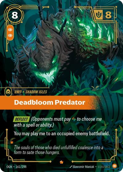 Deadbloom Predator (Origins) Near Mint Foil
