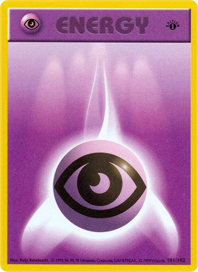 Psychic Energy (Base Set (Shadowless)) Light Play 1st Edition