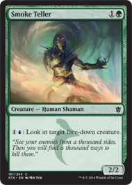Smoke Teller (Khans of Tarkir) Light Play