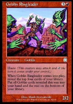 Goblin Ringleader (Apocalypse) Light Play