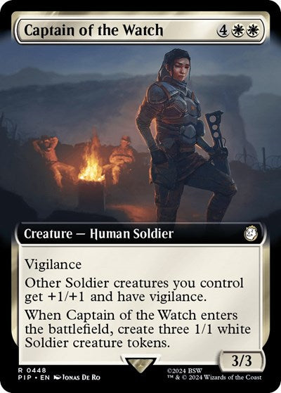 Captain of the Watch (Extended Art) (Universes Beyond: Fallout) Light Play