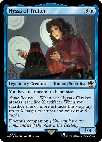 Nyssa of Traken (Universes Beyond: Doctor Who) Light Play