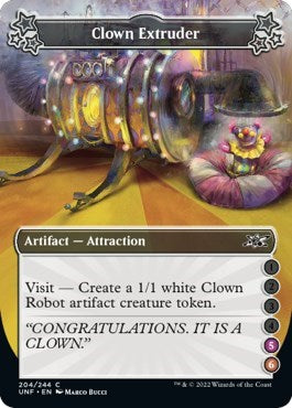 Clown Extruder (5-6) (Unfinity) Light Play