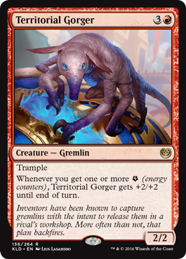Territorial Gorger (Kaladesh) Light Play
