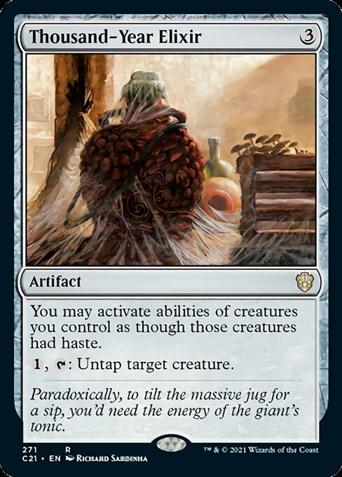 Thousand-Year Elixir (Commander 2021 Strixhaven) Near Mint