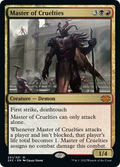 Master of Cruelties (Double Masters 2022) Light Play