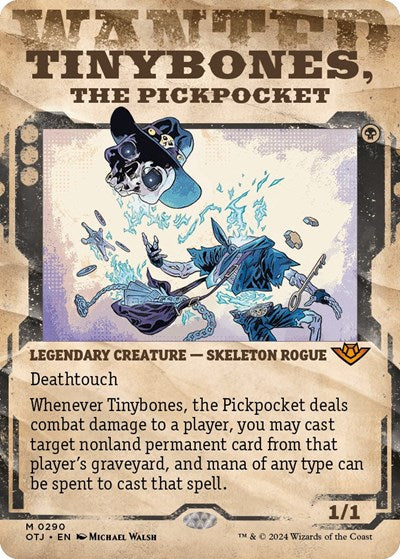 Tinybones, the Pickpocket (Showcase) (Outlaws of Thunder Junction) Near Mint Foil