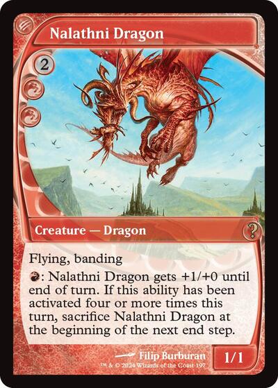 Nalathni Dragon (Future Sight) (Mystery Booster 2) Light Play