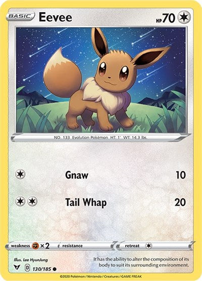 Eevee (SWSH04: Vivid Voltage) Light Play