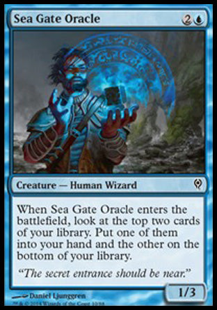 Sea Gate Oracle (Duel Decks: Jace vs Vraska) Light Play