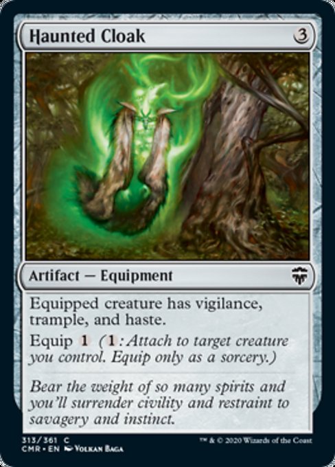 Haunted Cloak (Commander Legends) Light Play