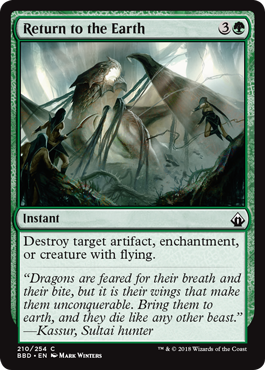 Return to the Earth (Battlebond) Medium Play
