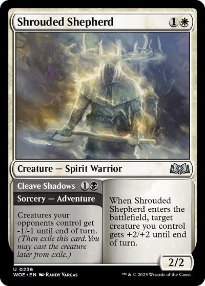 Shrouded Shepherd (Wilds of Eldraine) Light Play