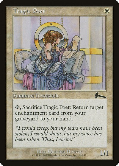 Tragic Poet (Urza's Legacy) Light Play