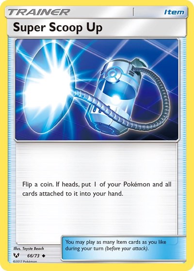 Super Scoop Up (Shining Legends) Light Play