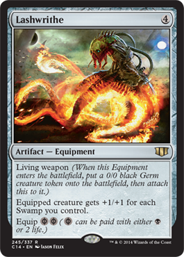 Lashwrithe (Commander 2014 Edition) Light Play