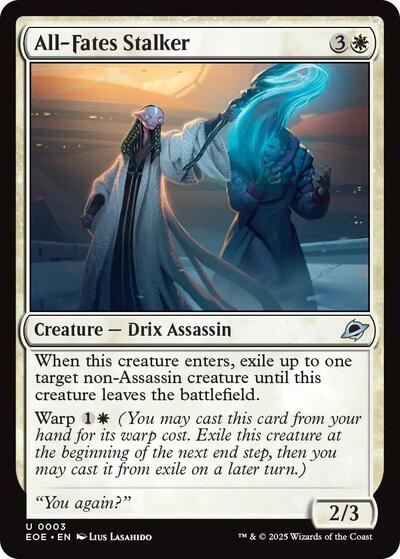 All-Fates Stalker (Edge of Eternities) Light Play