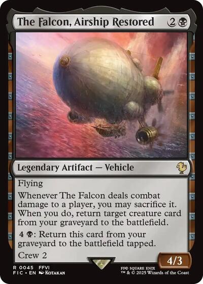The Falcon, Airship Restored (Commander: FINAL FANTASY) Light Play