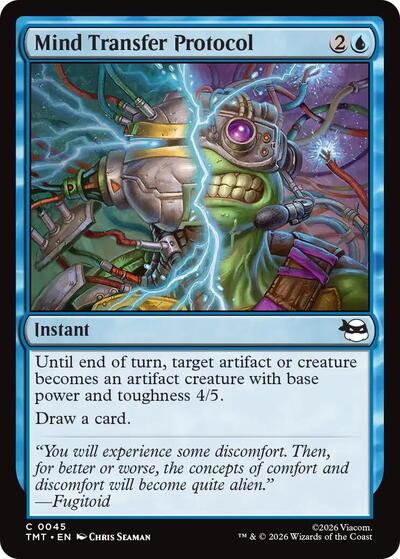 Mind Transfer Protocol (Teenage Mutant Ninja Turtles) Light Play Foil