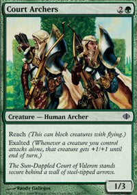 Court Archers (Shards of Alara) Light Play