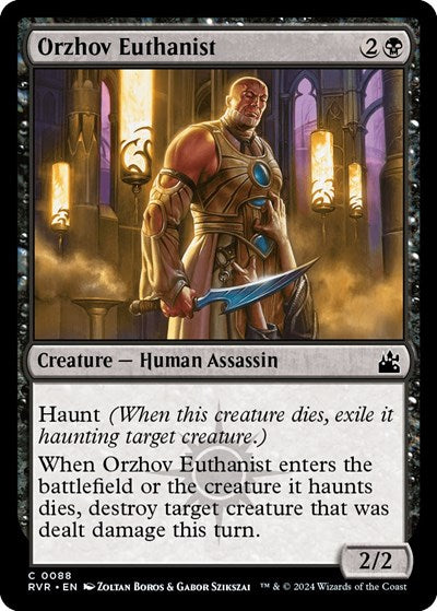 Orzhov Euthanist (Ravnica Remastered) Light Play