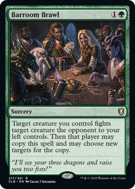 Barroom Brawl (Commander Legends: Battle for Baldur's Gate) Light Play