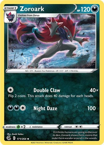 Zoroark (SWSH08: Fusion Strike) Light Play