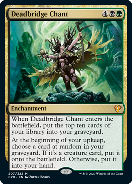 Deadbridge Chant (Commander 2020 Ikoria) Light Play