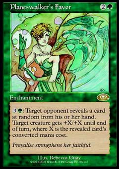Planeswalker's Favor (Planeshift) Heavy Play