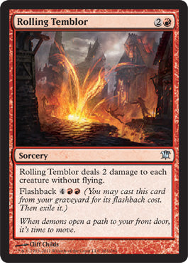 Rolling Temblor (Innistrad) Light Play