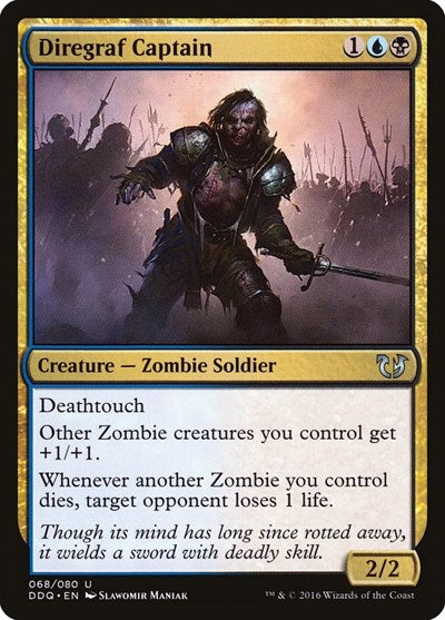 Diregraf Captain (Duel Decks: Blessed vs Cursed) Light Play