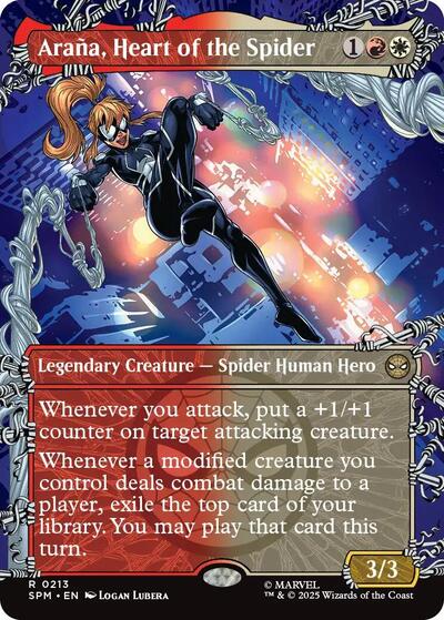 Arana, Heart of the Spider (Borderless) (Marvel's Spider-Man) Light Play