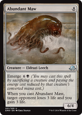 Abundant Maw (Eldritch Moon) Light Play