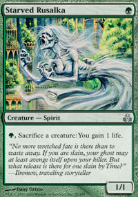 Starved Rusalka (Guildpact) Light Play
