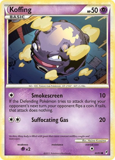 Koffing (Call of Legends) Heavy Play