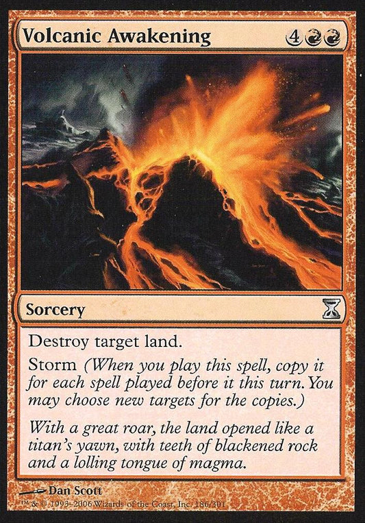 Volcanic Awakening (Time Spiral) Medium Play