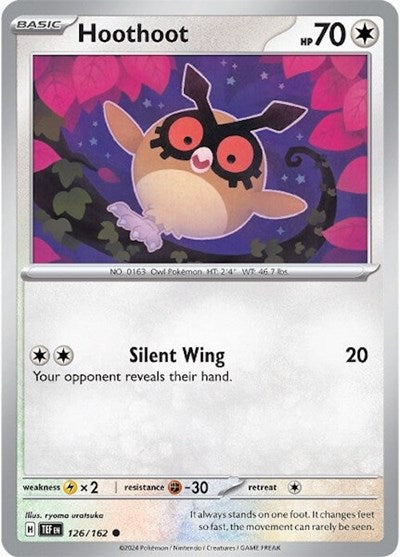Hoothoot (SV05: Temporal Forces) Light Play