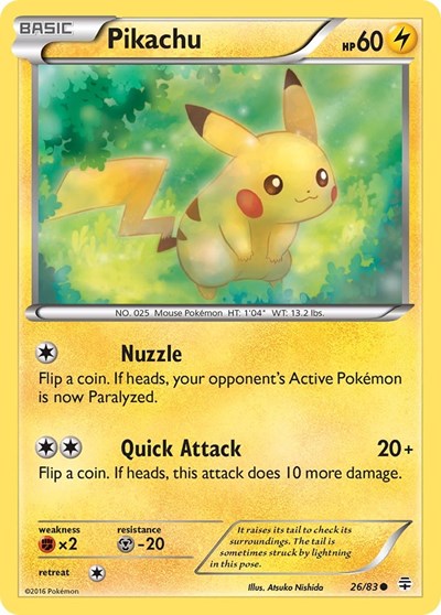 Pikachu (Generations) Damaged / Poor