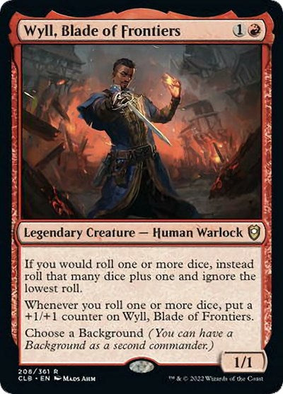 Wyll, Blade of Frontiers (Commander Legends: Battle for Baldur's Gate) Damaged / Poor