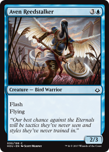 Aven Reedstalker (Hour of Devastation) Light Play
