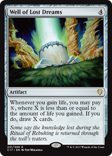 Well of Lost Dreams (Commander 2017) Light Play