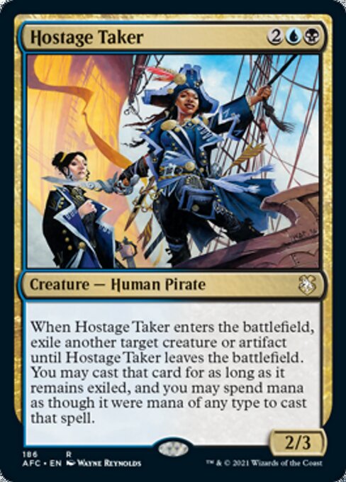 Hostage Taker (Commander 2021 Forgotten Realms) Light Play