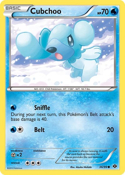 Cubchoo (Next Destinies) Medium Play