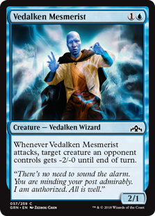 Vedalken Mesmerist (Guilds of Ravnica) Light Play
